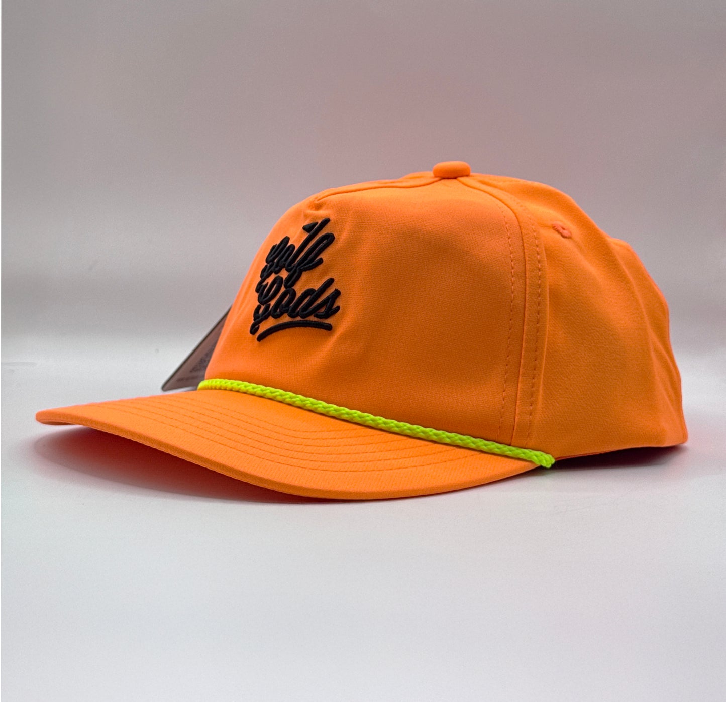 Golf Gods “Neon Orange Script”