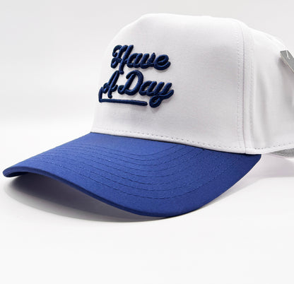 Have A Day "Blue Contrast Bill Hat"