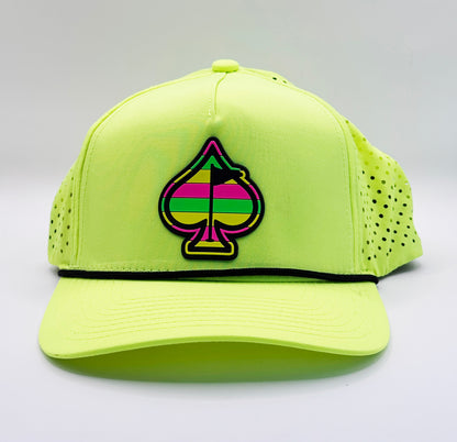 PINS & ACES – PERFORATED ROPE HAT