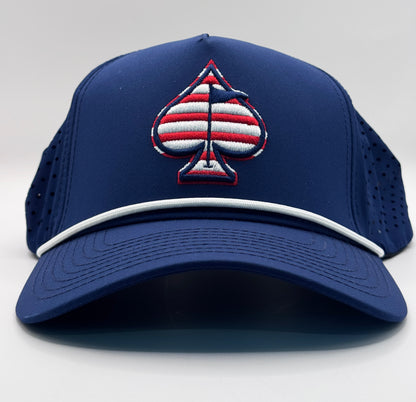 PINS & ACES – PERFORATED ROPE HAT