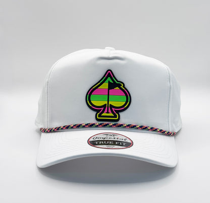 PINS & ACES – PERFORATED ROPE HAT