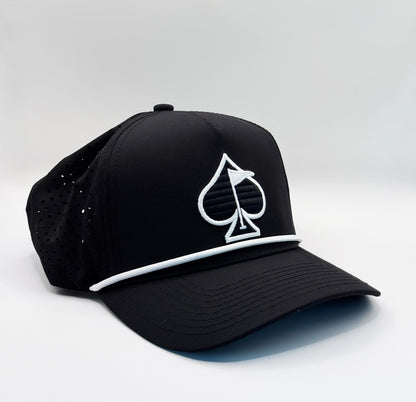 PINS & ACES – PERFORATED ROPE HAT