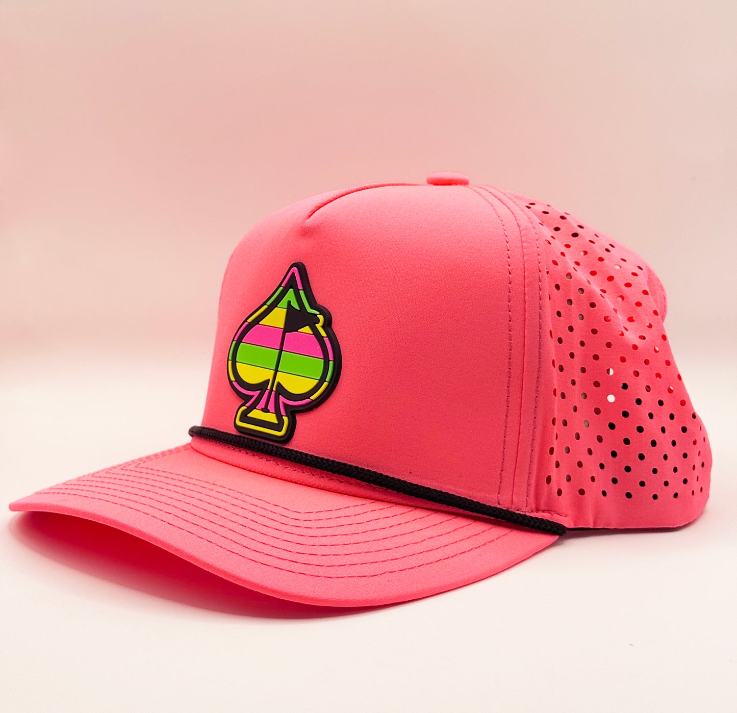 PINS & ACES – PERFORATED ROPE HAT