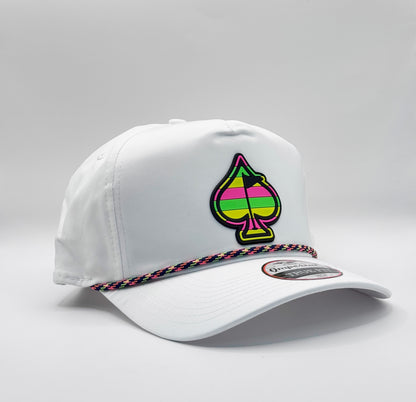 PINS & ACES – PERFORATED ROPE HAT