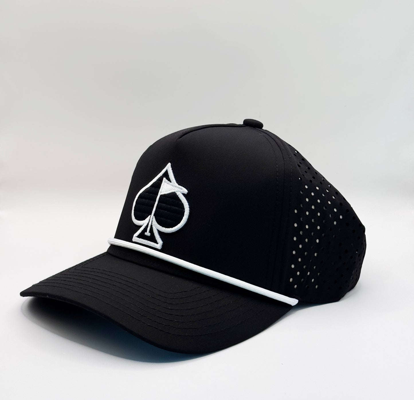 PINS & ACES – PERFORATED ROPE HAT