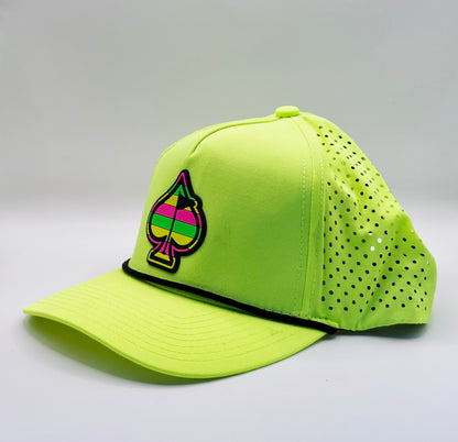 PINS & ACES – PERFORATED ROPE HAT