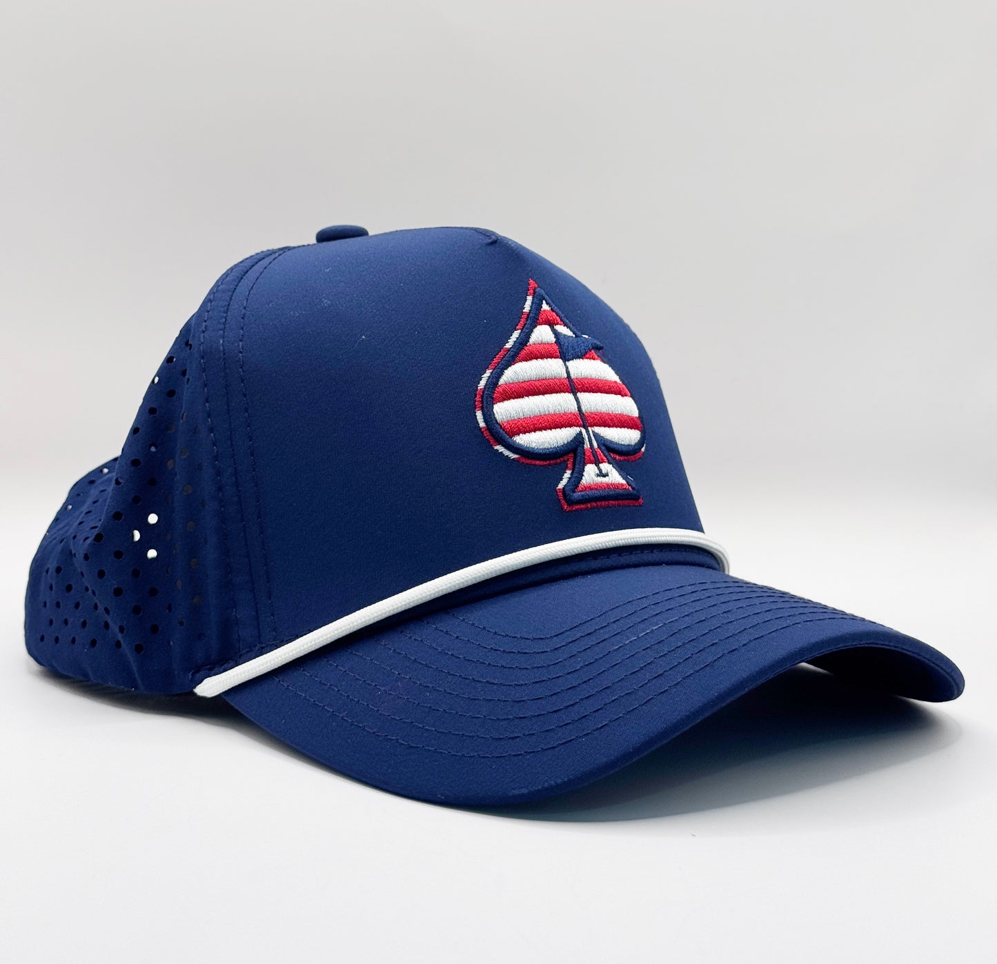 PINS & ACES – PERFORATED ROPE HAT