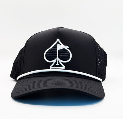 PINS & ACES – PERFORATED ROPE HAT