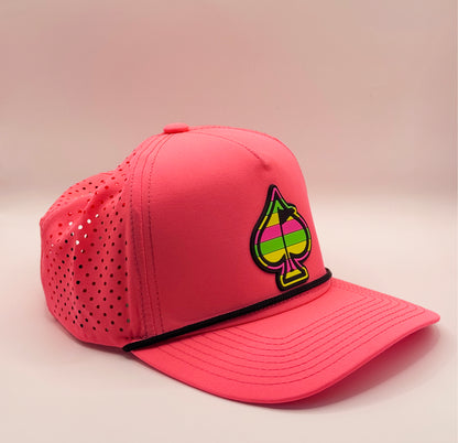 PINS & ACES – PERFORATED ROPE HAT