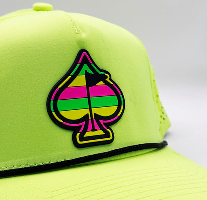 PINS & ACES – PERFORATED ROPE HAT