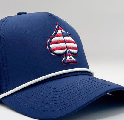 PINS & ACES – PERFORATED ROPE HAT