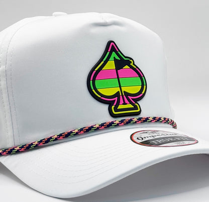 PINS & ACES – PERFORATED ROPE HAT