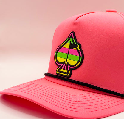 PINS & ACES – PERFORATED ROPE HAT